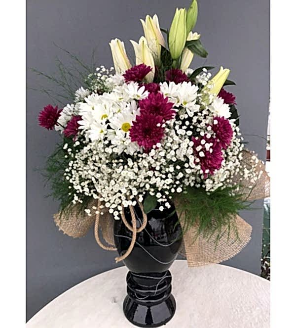 Cam Vazo Aranjman - 2